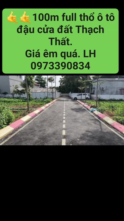 Đất nền Hoàng Xá, Thạch Thất 100m² – Tiềm năng tăng giá vượt trội!