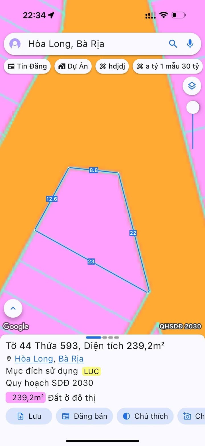 Townhouse Thanh Sơn C Bà Rịa 239m² 3.99tỷ - Pháp lý rõ ràng