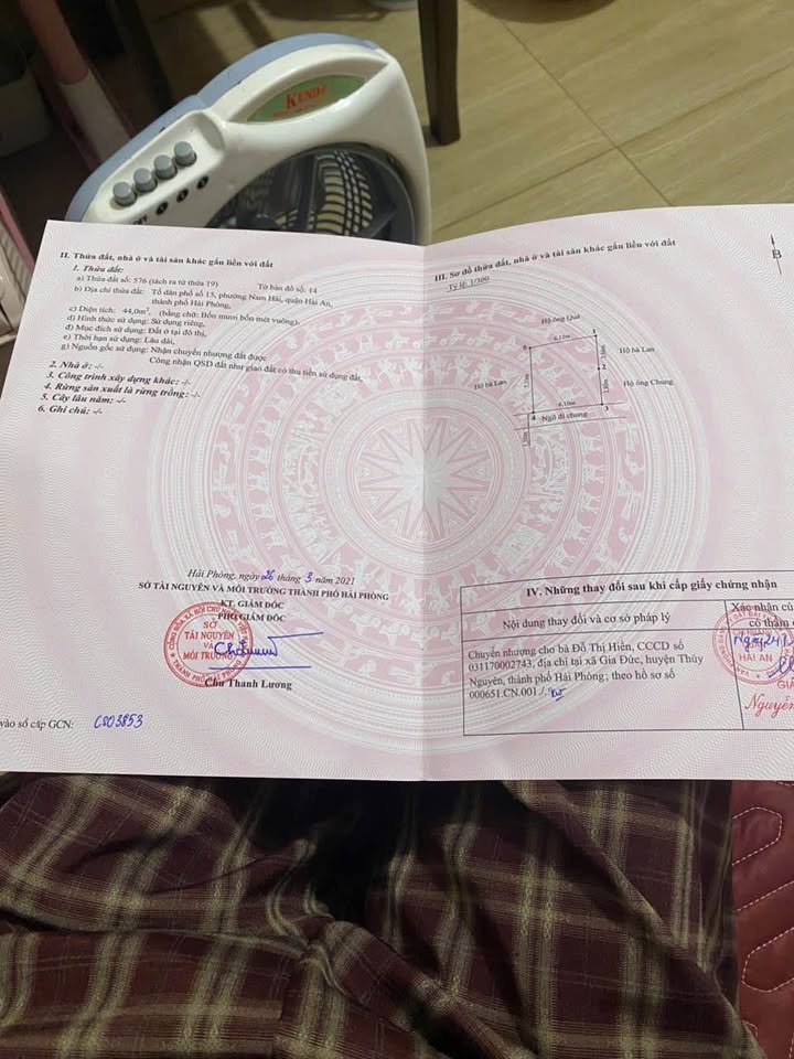 Đất nền 44m² Phố Ngô Gia Tự, Hải Phòng - Giá đầu tư tốt!