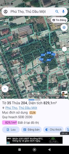 Bán Đất Vàng Thủ Dầu Một 800m² - Sổ Hồng Sẵn Sàng