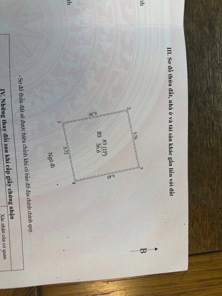 Nhà Đê La Thành 37m² Đống Đa - Chính chủ bán, sẵn sàng ở ngay!