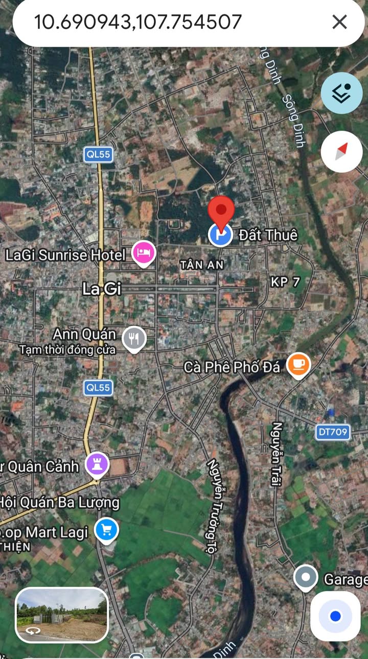 Đất nền La Gi Hoàng Diệu 437m² 5.5 tỷ - Đường ô tô