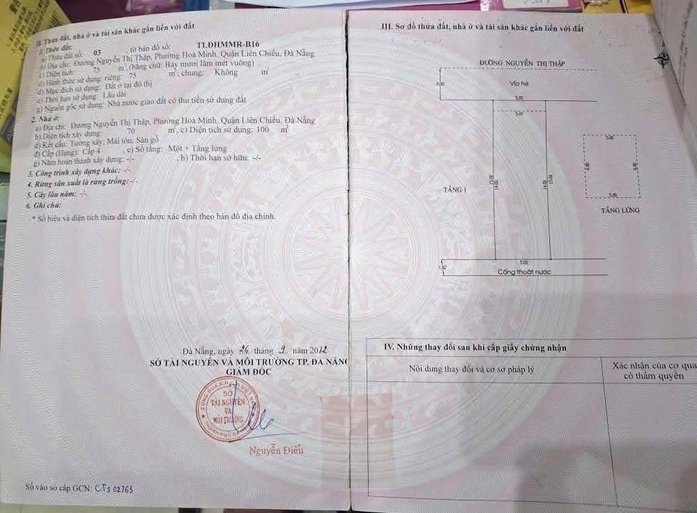 Mặt Tiền Nguyễn Thị Thập, Thanh Khê, Đà Nẵng - 75m², Kinh Doanh Sầm Uất - 6.9 Tỷ