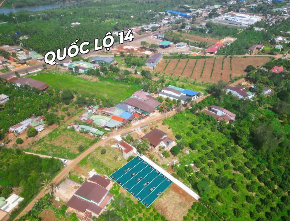 Đất nền Cư Bao, Buôn Hồ 100m² giá 399 triệu - Sổ đỏ chính chủ