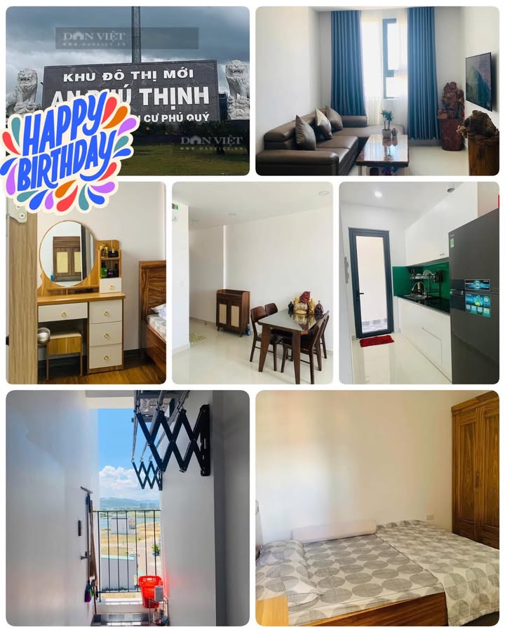 Căn hộ An Phú Thịnh Quy Nhơn 53m² giá 3,5 triệu - Bàn giao ngay