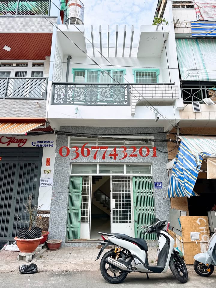 Bán Nhà 1 Lầu Hẻm Thông Hành Long Xuyên, 57m² Gần Chợ Bình Khánh