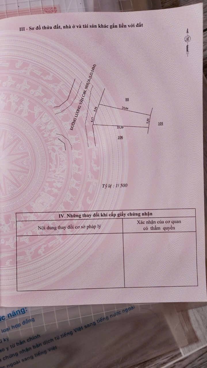 Bán Đất Nền 198m² Đường Lương Văn Can, Đồng Xoài - Thổ Cư Sẵn Sàng