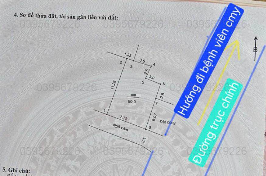 Bán Nhanh Đất Nền Ngọc Hòa, Chương Mỹ 80m² - Sẵn Sàng Đầu Tư