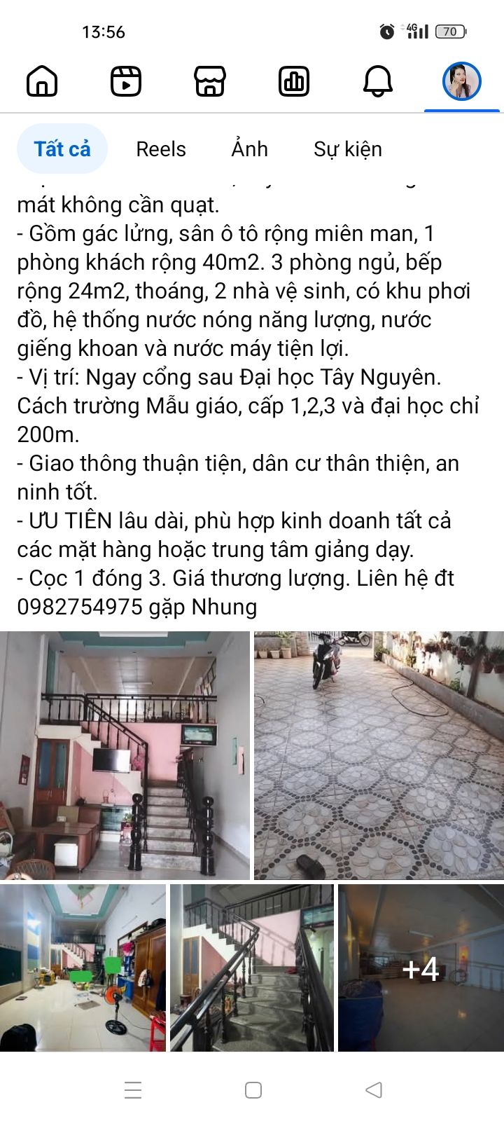 Cho Thuê Nhà Nguyên Căn Buôn Ma Thuột 200m² - Gần Đại Học Tây Nguyên, Kinh Doanh Tốt