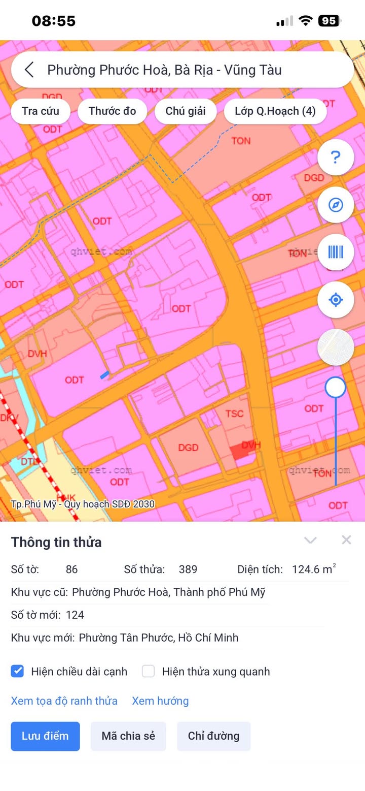 Đất Mặt Tiền Đường Vào Cảng Cái Mép - Phú Mỹ 73m² Sổ Đỏ - Giá 3.x Tỷ