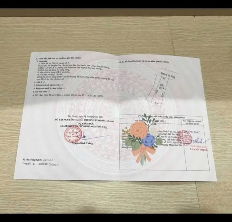 Đất nền Bắc Giang 103m² sát KCN Tân An - Sổ đỏ sẵn sàng