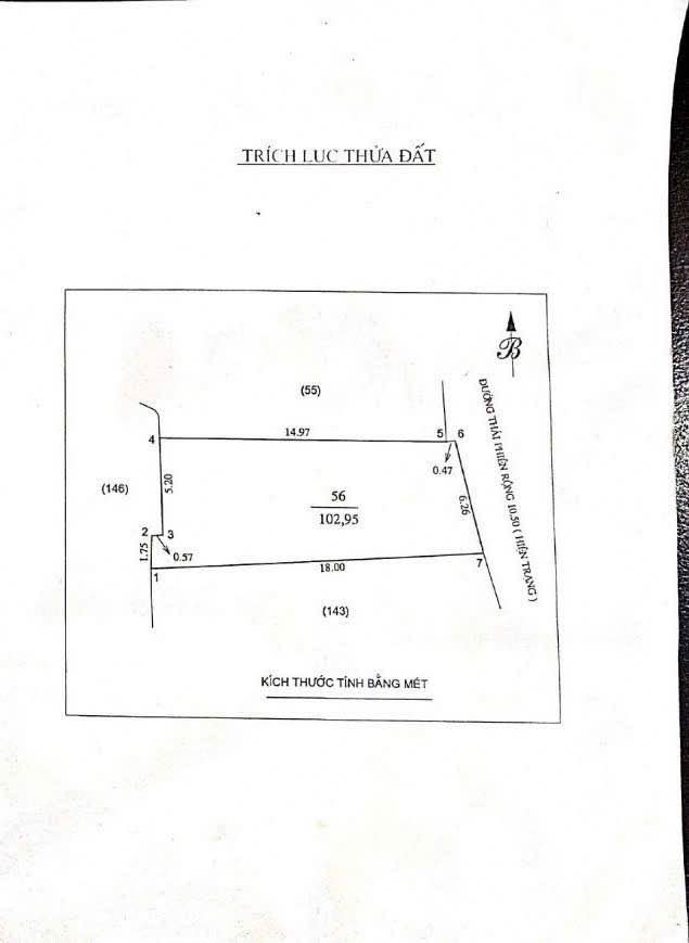 Đất Mặt Tiền Thái Phiên Vinh 103m² - Vị Trí Vàng Kinh Doanh Đắc Địa!