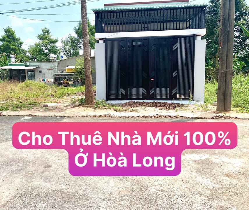 Nhà Xây Mới 2PN MT Hoà Long, Bà Rịa - 4 Triệu/Tháng