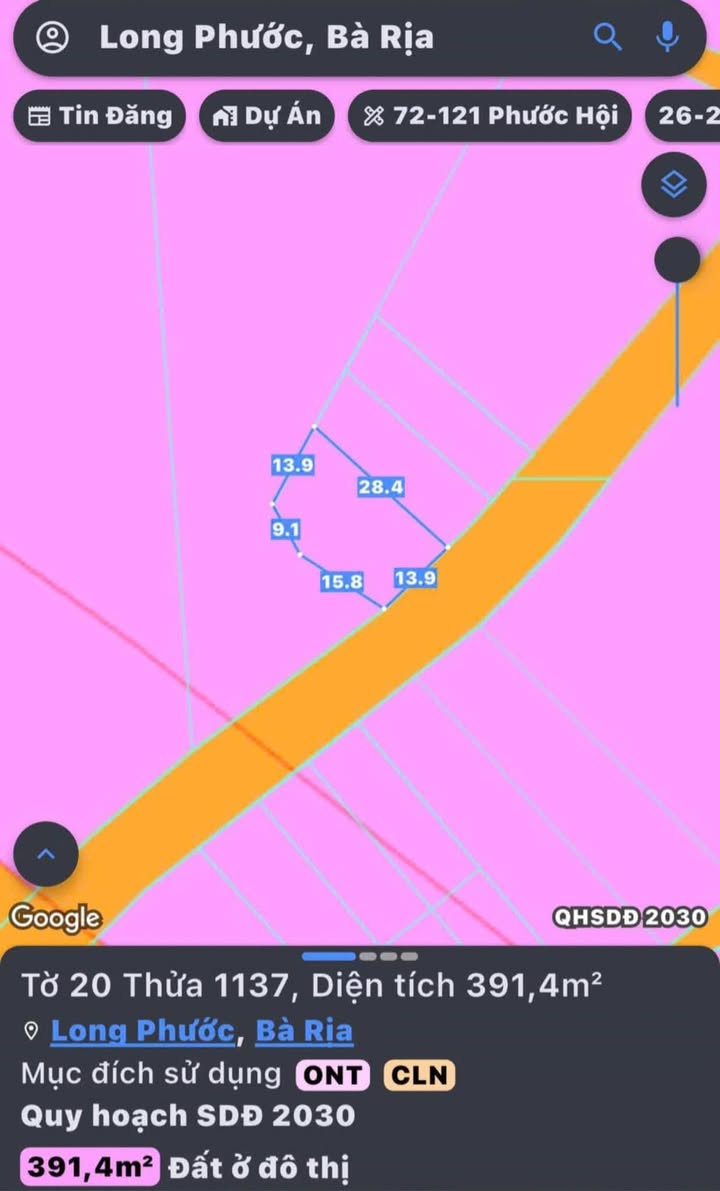 Đất nền Phường Long Tâm, Bà Rịa từ 2.19 tỷ - Sổ đỏ chính chủ, công chứng ngay!