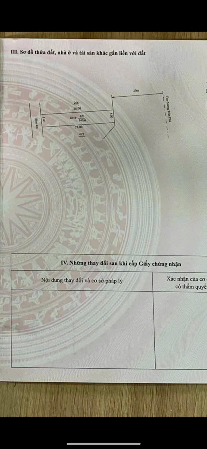 Đất nền Trần Phú, Tây Ninh 140m² - Sổ đỏ chính chủ, kinh doanh sầm uất!