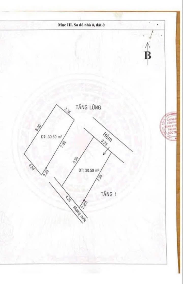 Nhà 30.5m² Phường 2 Sóc Trăng Giá 650 Triệu - Sổ Hồng Chính Chủ
