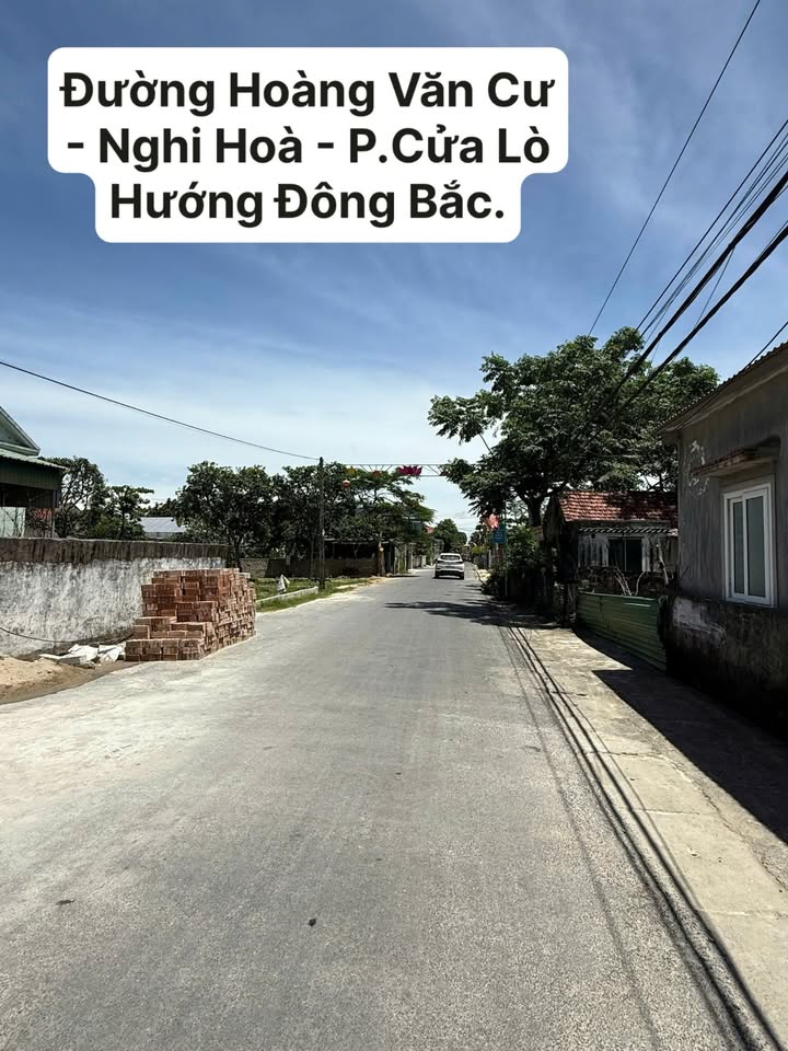 Bán đất Nghi Hòa, Vinh 196.7m² - Giá 3.5 tỷ, Hướng Bắc, Gần TL535