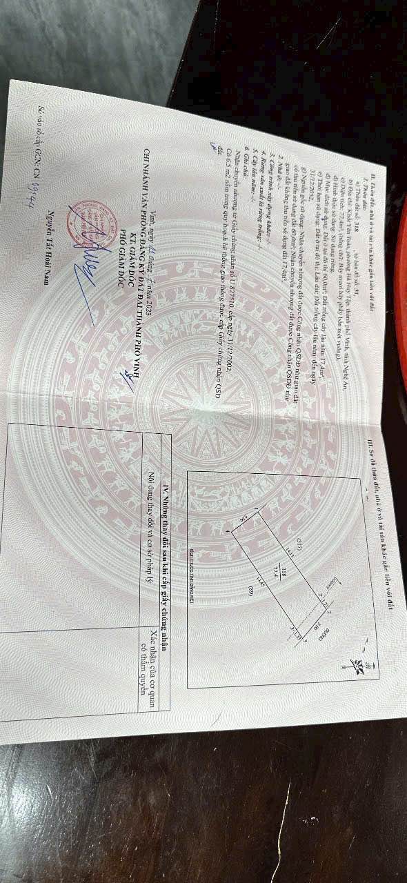 Đất kinh doanh Phan Thái Ất TP Vinh 77.4m² - Đầu tư sinh lời!