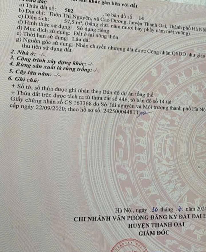 Đất nền Thôn Thị Nguyên, Dân Hòa 57m² - Tiềm năng tăng giá vượt trội!