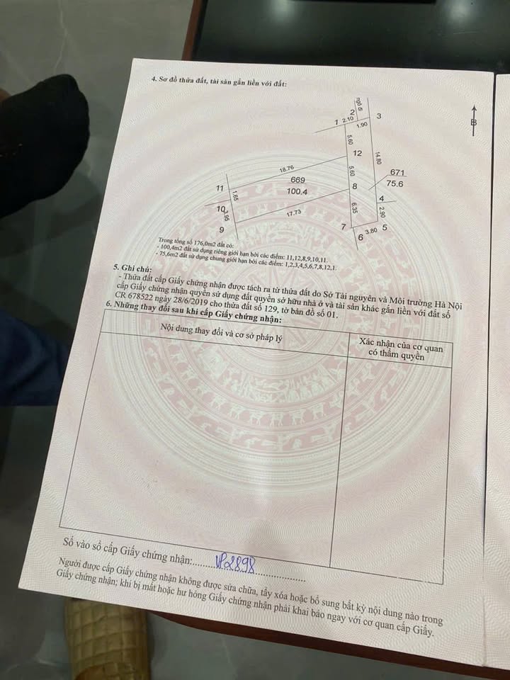 Đất nền Trường Yên, Chương Mỹ 100m² - Sổ đỏ chính chủ!