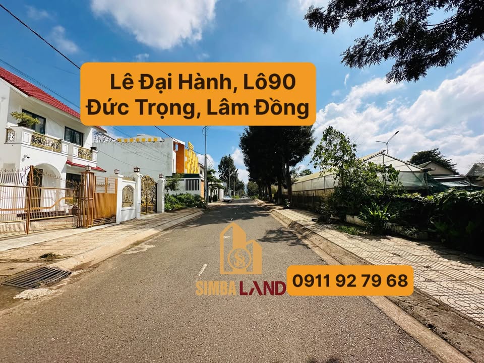 Đất Nền Đức Trọng - Sổ Hồng Riêng, Hơn 4 Tỷ Đường Lê Đại Hành