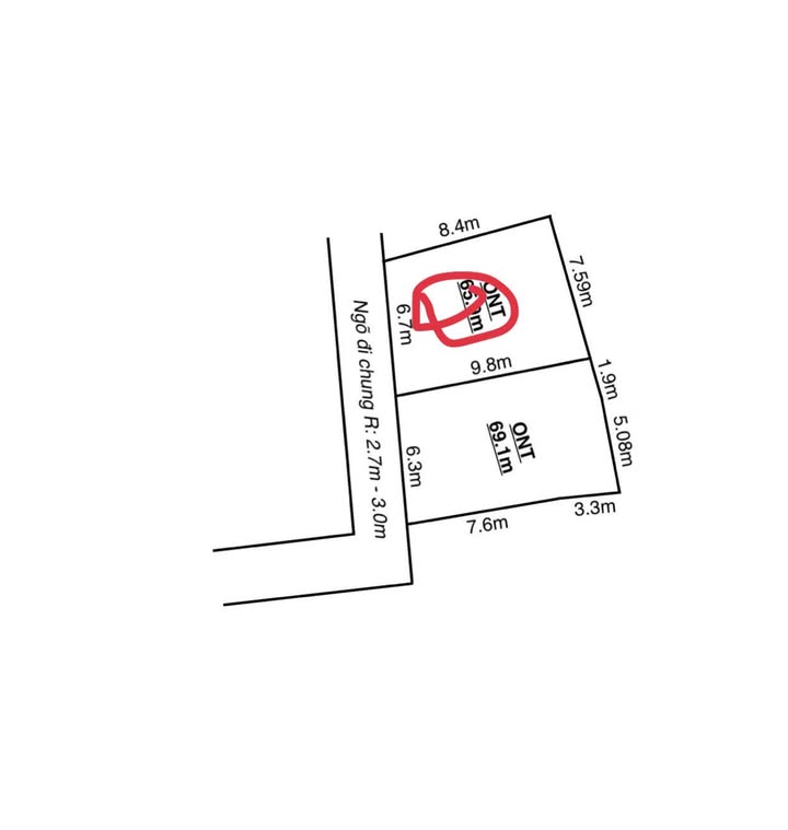 Đất Nền Xuân La - Thanh Sơn, 65.9m² Hướng Tây Nam, Giá Tốt Đầu Tư