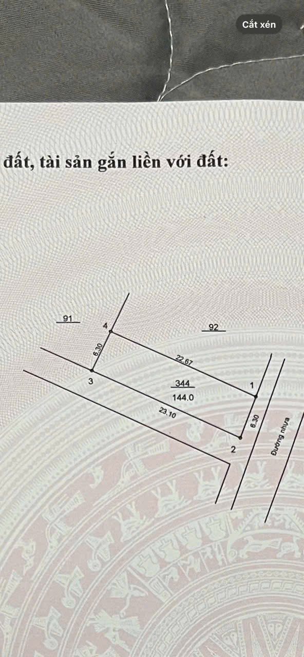 Đất Lô Góc 144m² Thạch Thất - Kinh Doanh Đắc Lợi, Phong Thủy Vượng Khí