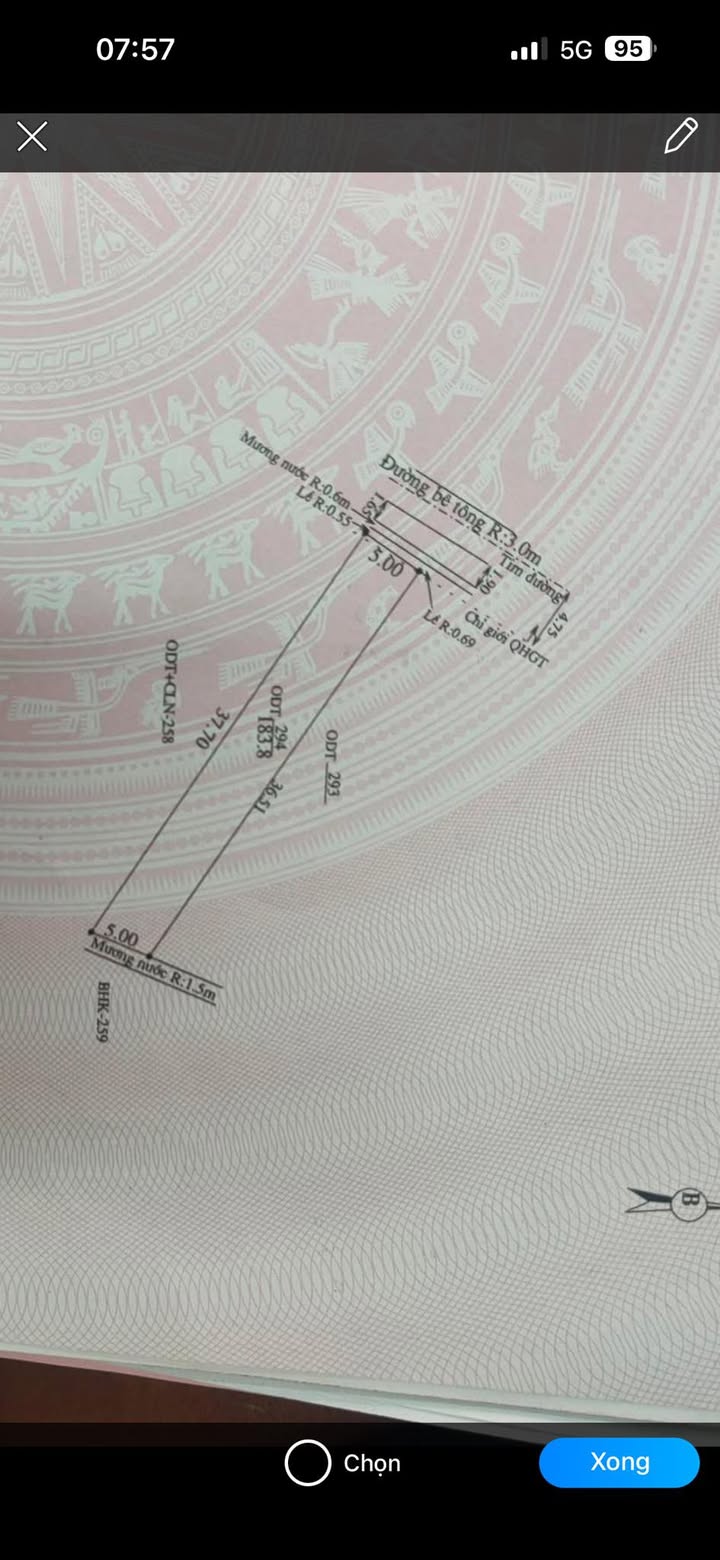 Đất nền Nam Phước 185m² – Sổ đỏ chính chủ, chủ cần bán gấp!