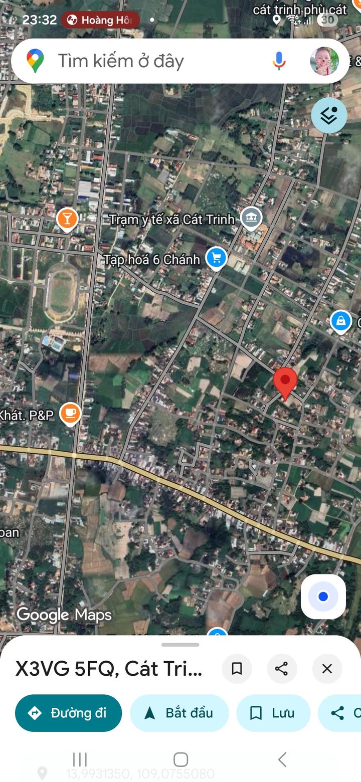 Đất nền Phù Cát 174m² - Sổ đỏ chính chủ, ô tô vào tận nơi!