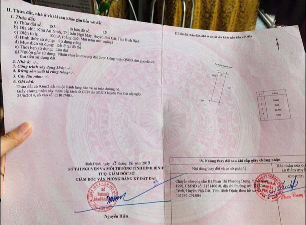 Đất nền Nguyễn Hoàng Phù Cát 100m² - Tiềm năng tăng giá vượt trội!