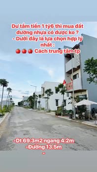 Đất Mặt Tiền Cao Bá Điền, Huế 69.3m² - Giá 1.59 Tỷ, Dân Trí Thức