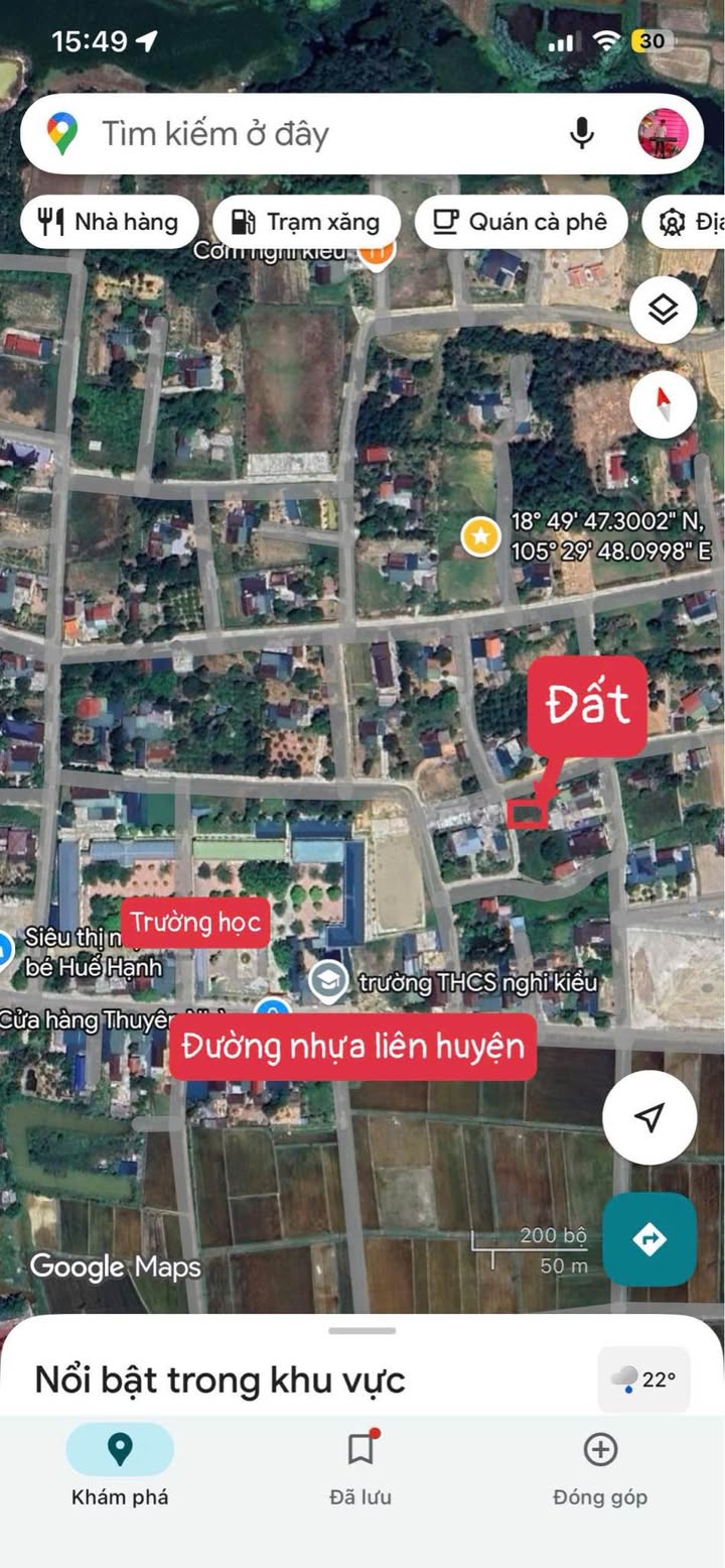 Đất nền Phường Nghi Phú, TP Vinh 135m² - Giá đầu tư tốt, Sổ đỏ chính chủ