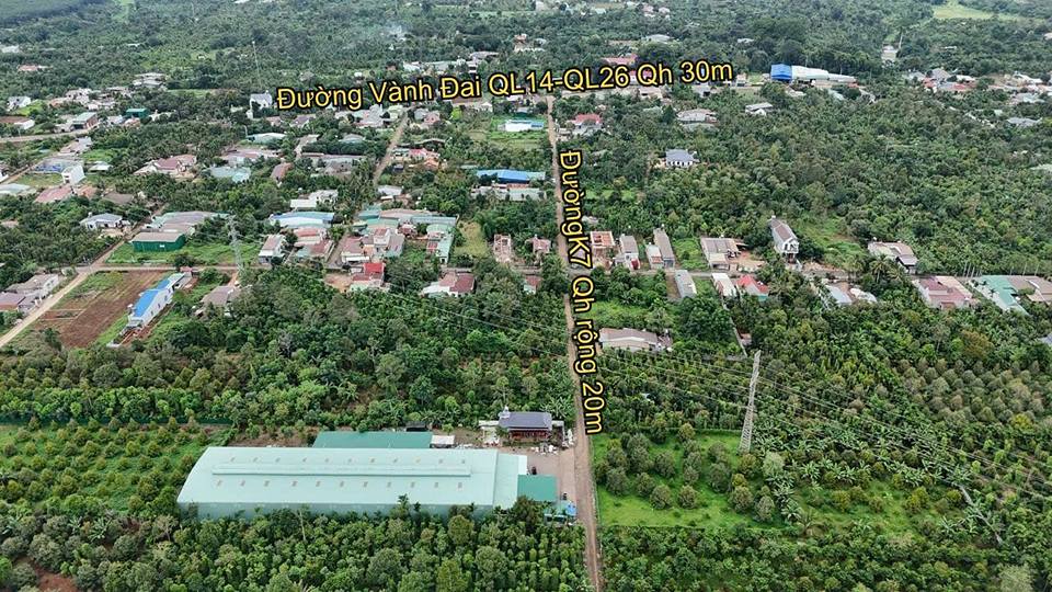 Đất Mặt Tiền Đường K7 Eatu, Buôn Ma Thuột - 135m² Sổ Đỏ, Giá 1.35 Tỷ