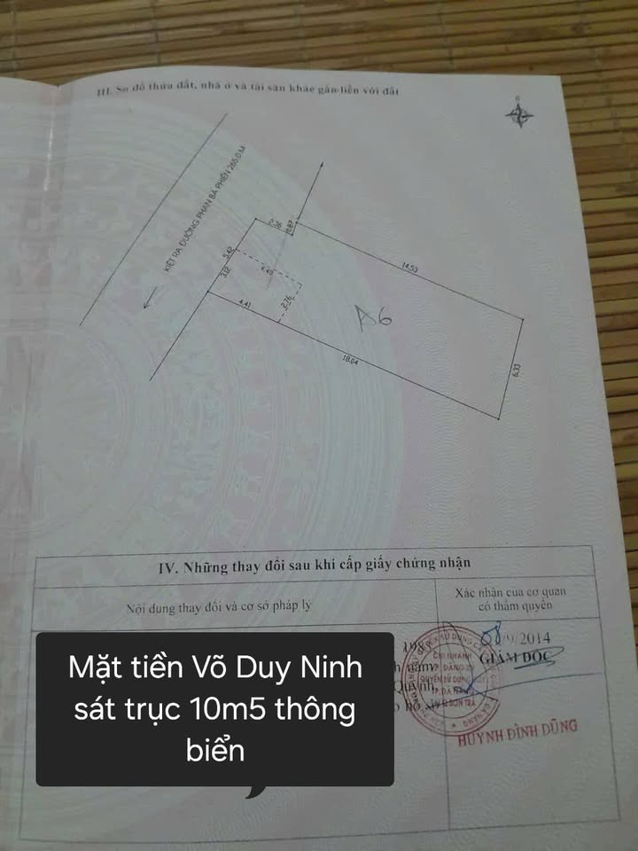 Đất nền Võ Duy Ninh, Sơn Trà 100m² - Tiềm năng tăng giá vượt trội!