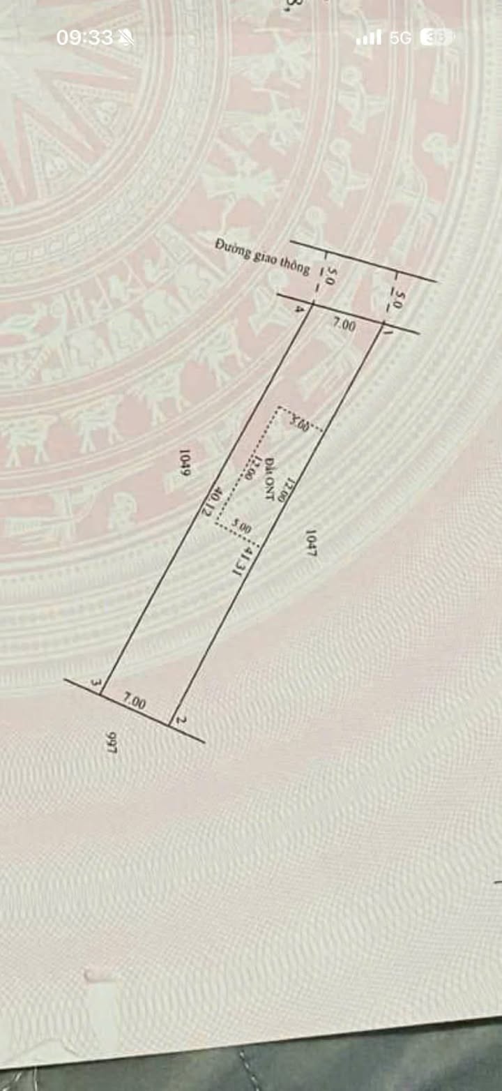 Đất nền Vĩnh Giang 610m² - Sổ đỏ chính chủ, tiềm năng sinh lời!