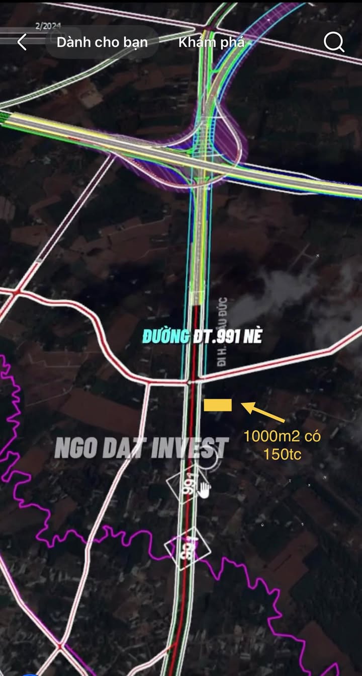 Đất nền 1000m² Tân Thành, TP.HCM - Sổ đỏ, Giá tốt đầu tư