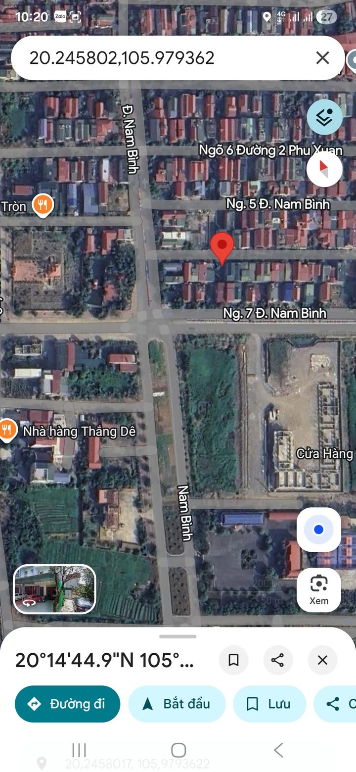 Đất nền Ngõ 6 Nam Bình Ninh Bình 78m² - Sổ đỏ chính chủ!