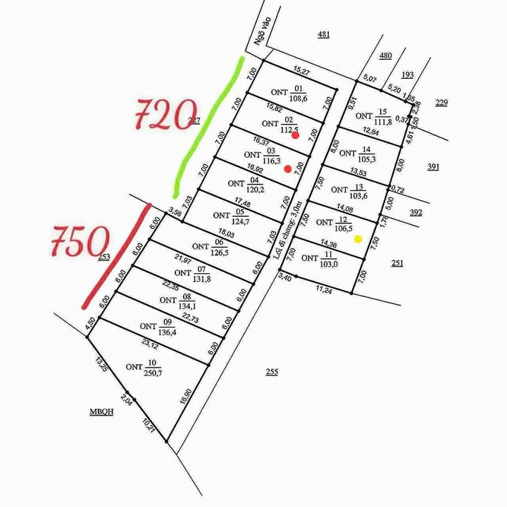 Đất nền Hoằng Tiến, Hoằng Hóa 350m² giá 760 triệu - Đất thổ cư 100%