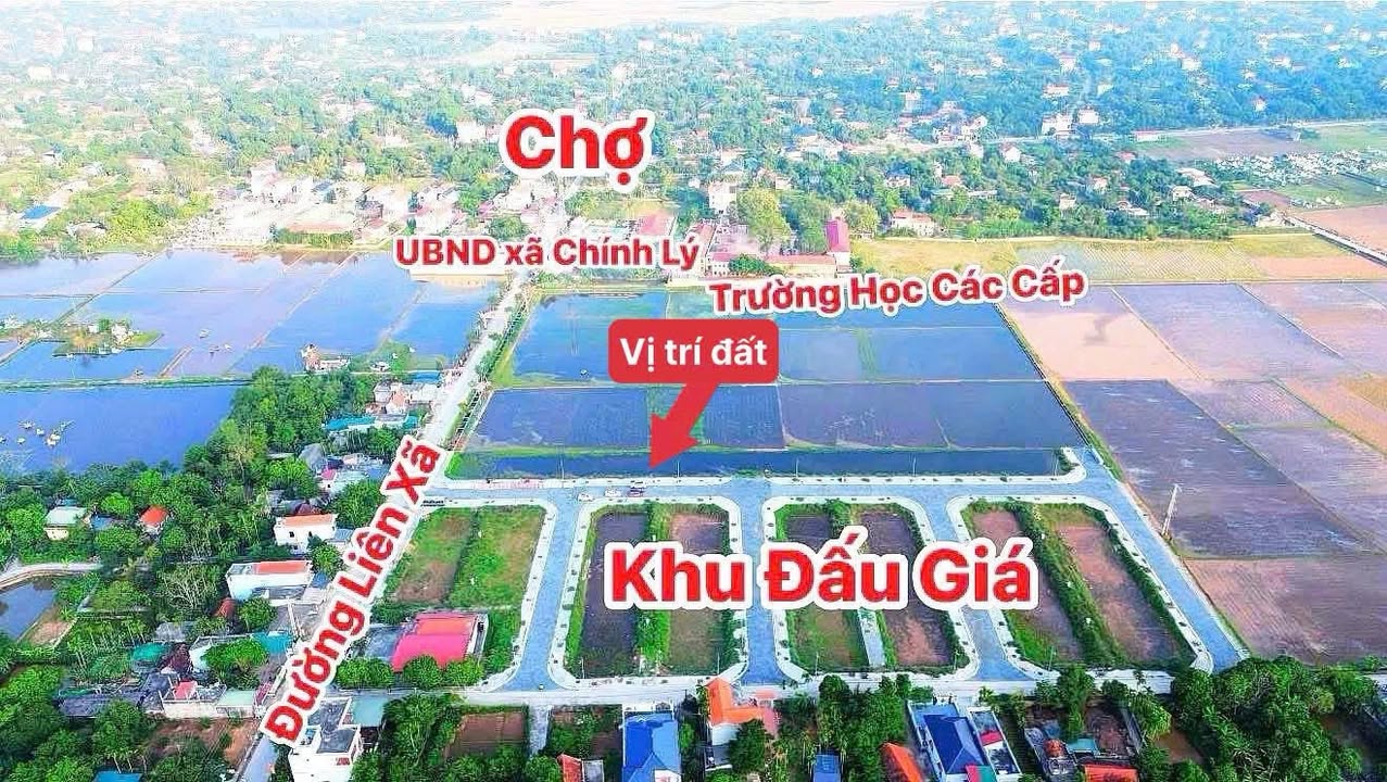 Đất nền Chính Lý, Lý Nhân 126m² - Sổ đỏ chính chủ