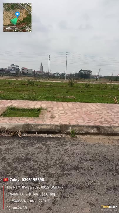 Đất nền Đình Trám Sen Hồ 72m² 2.4 tỷ – Sổ đỏ chính chủ