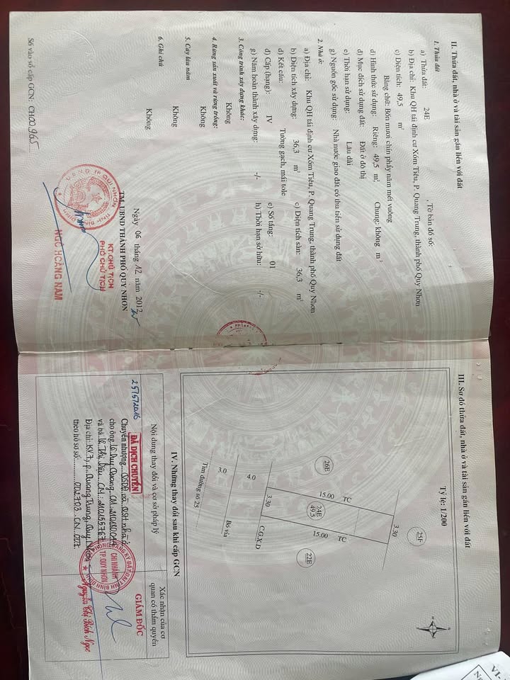 Nhà Mặt Tiền Thành Thái, Quy Nhơn - 49.5m² Giá 3 Tỷ