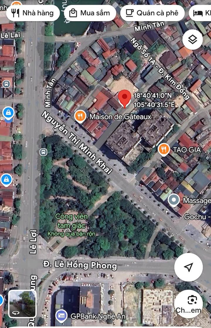 Đất nền Hưng Bình 76.8m² TP Vinh - Sổ đỏ chính chủ