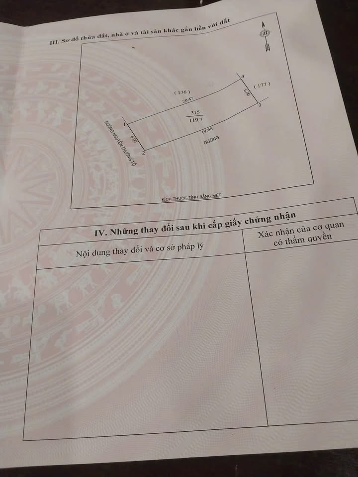 Đất Lô Góc Mặt Tiền Nguyễn Trường Tộ, TP Vinh 119.7m² - Kinh Doanh Sầm Uất