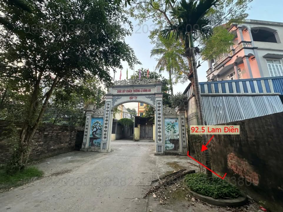 Đất nền Lam Điền Chương Mỹ 92.5m² giá 3 tỷ - Tiềm năng tăng giá