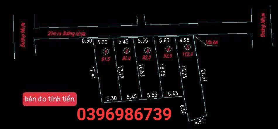 Đất nền Xã Tự Nhiên Thường Tín 92m² - Sổ đỏ chính chủ