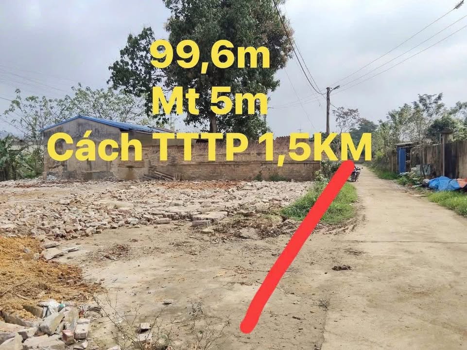 Đất nền Thành phố Thái Nguyên 99.6m² giá 1.4 tỷ - Tiềm năng tăng giá