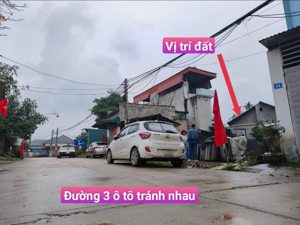 Đất Trại Giềng, Tam Dương 94.3m² - Kinh doanh sầm uất, gần Vĩnh Yên