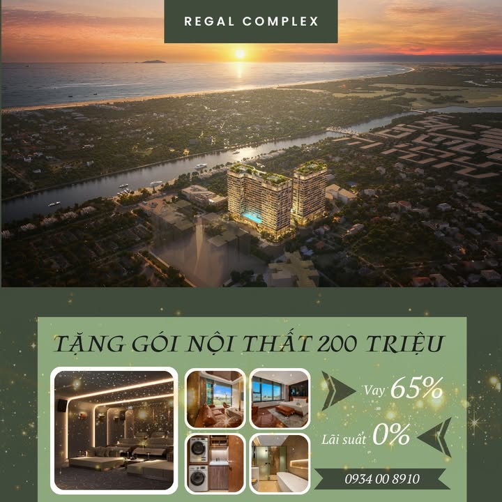 Căn hộ Regal Complex 97m² 3PN - 5 Tỷ - Sổ hồng lâu dài Đà Nẵng