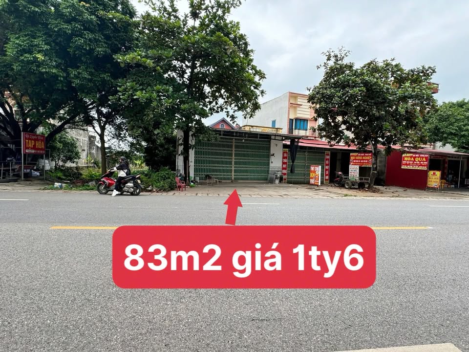 Đất Mặt Đường Mỹ Lộc, Nam Định 83m² - Sổ Hồng Sẵn Sàng - Giá 1.6 Tỷ