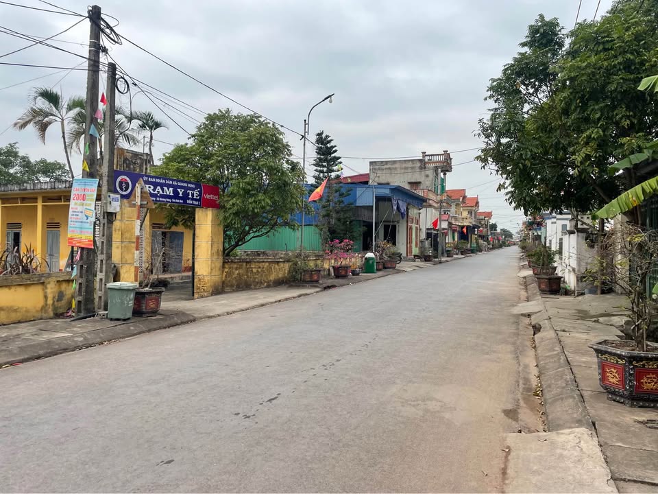 Đất nền Trực Ninh Nam Định - 100m²/lô, Sổ hồng riêng, Gần Trạm Y Tế Xã